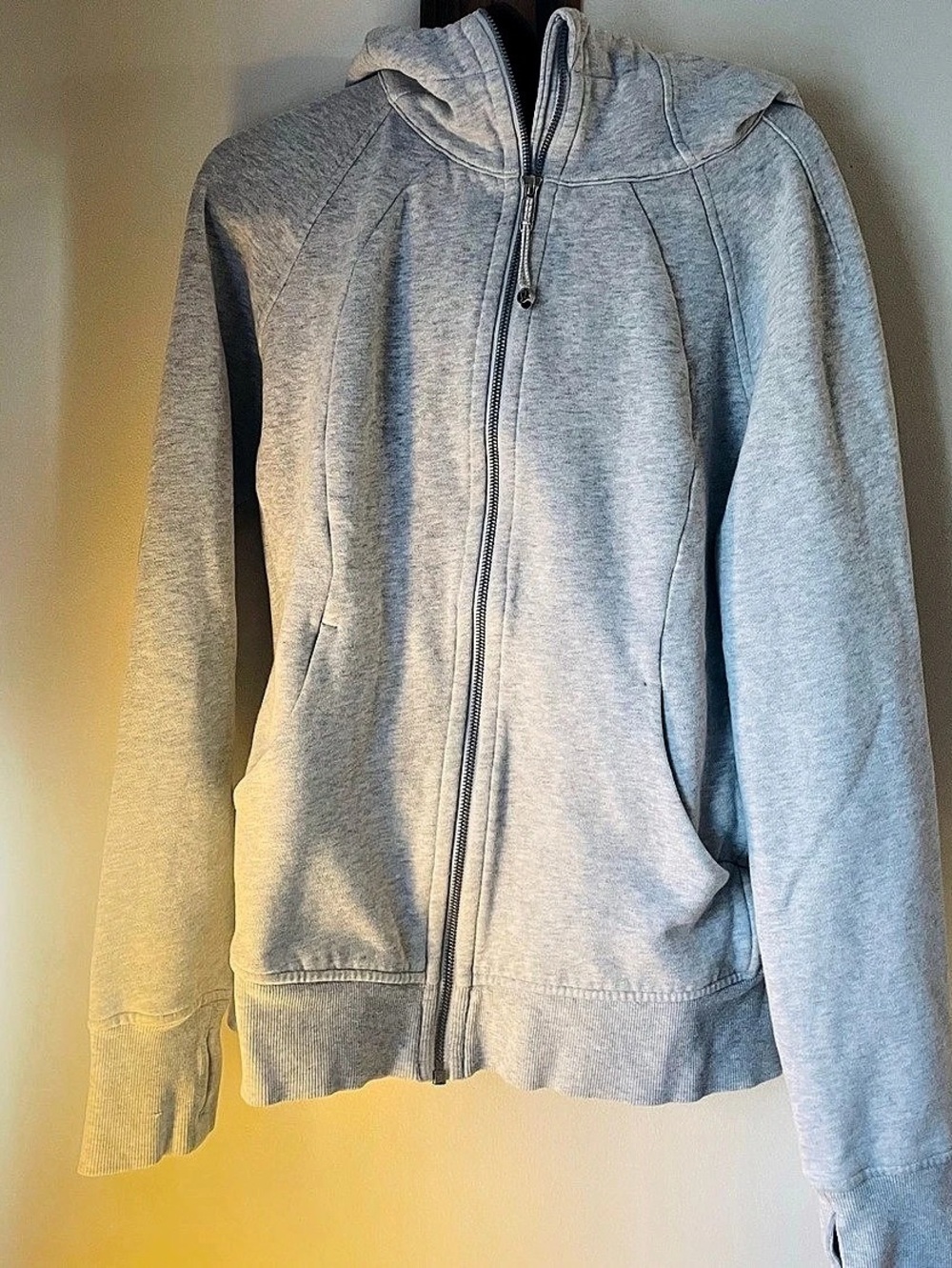 Lululemon Scuba Hoodie Gray Zip-Up Hoodie